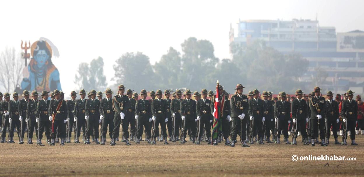 टुँडिखेलमा यसरी मनाइयो सेना दिवस (तस्वीरहरू)