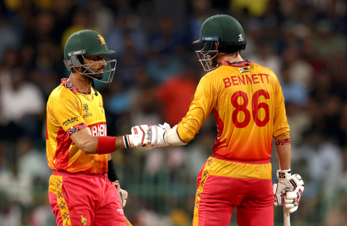 श्रीलंकालाई हराउँदै जिम्बाबे अपराजित