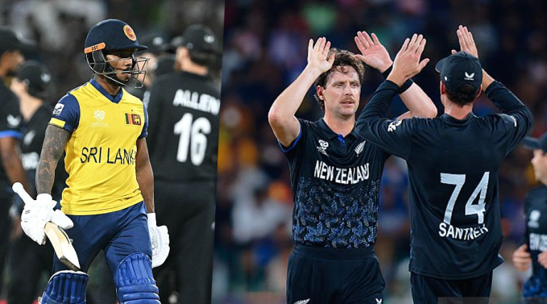 न्युजिल्यान्डको शानदार जित, श्रीलंका टी-२० विश्वकपबाट बाहिरियो