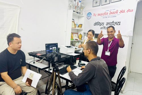 स्पेनमा एक महिनामै ५ हजार राहदानी आवेदन, अवसर नछुट्ने दूतावासको दाबी