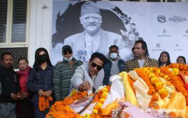 कलाकारले दिए सुनिल थापालाई अन्तिम श्रद्धाञ्जली (तस्वीर)