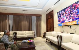 आजको खेल तारिफयोग्य, आशा अझै बाँकी छ : प्रधानमन्त्री