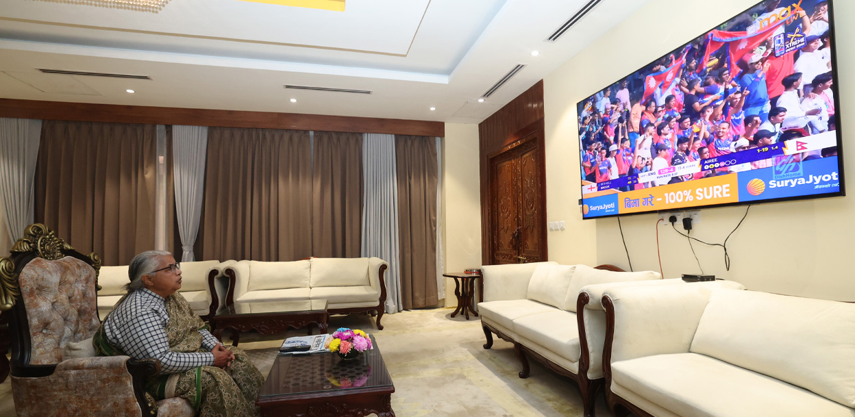 नेपाली टोलीलाई प्रधानमन्त्रीको हौसला- बलिङ राम्रो भो, ब्याटिङ पनि राम्रो होस्