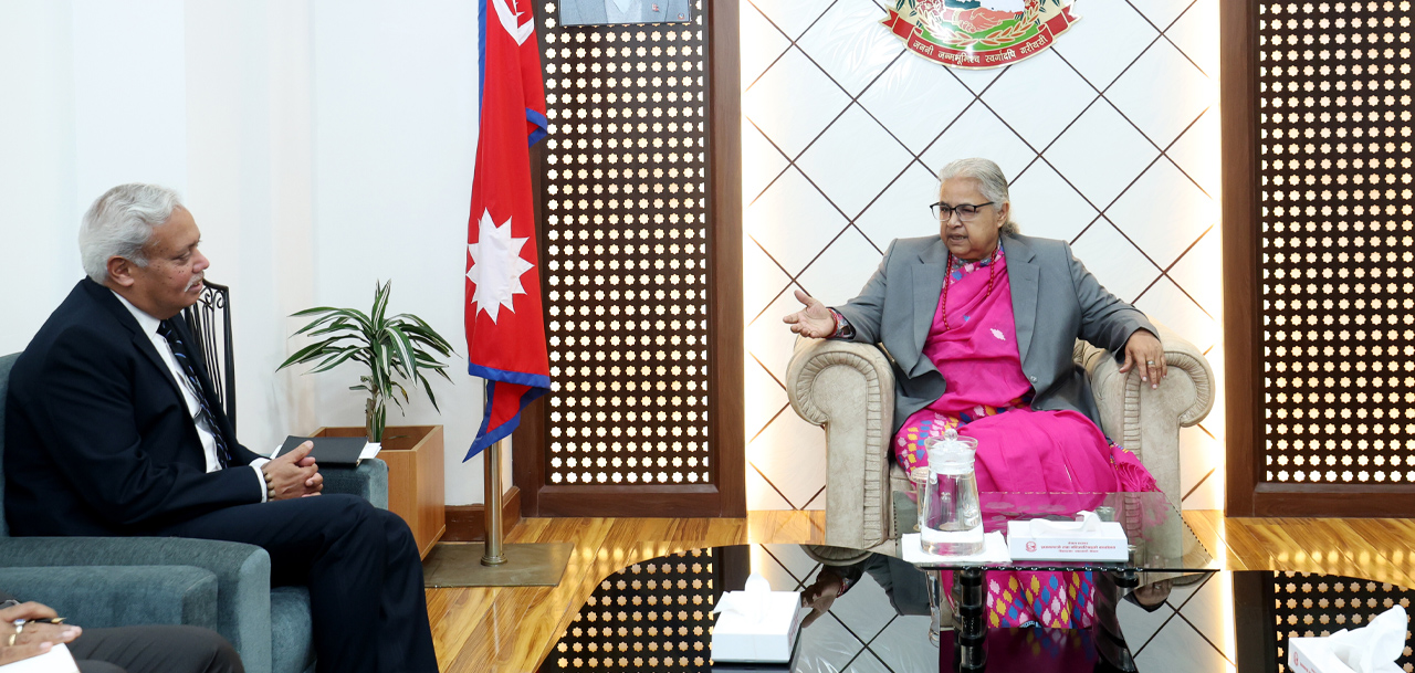 भारतको सहयोगप्रति प्रधानमन्त्रीले दिइन् धन्यवाद, राजदूतले भने– यो हाम्रो कर्तव्य