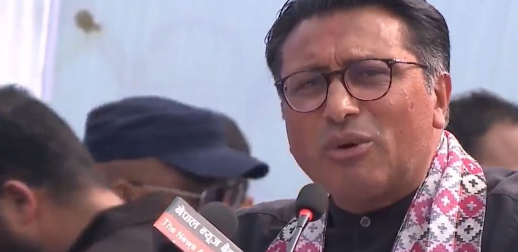 दलीय ब्रह्मलुट भत्काएर सुशासनको जग बसाल्न चुनावमा होमिएका छौं : स्वर्णिम वाग्ले