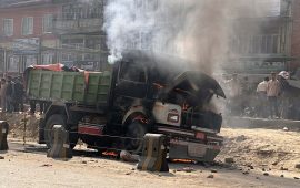 टिपरको ठक्करबाट स्कुटर चालकको मृत्यु, बनेपामा तनाव