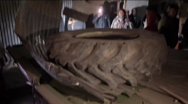 डोल्पामा ट्याक्टर दुर्घटना, चालकको मृत्यु