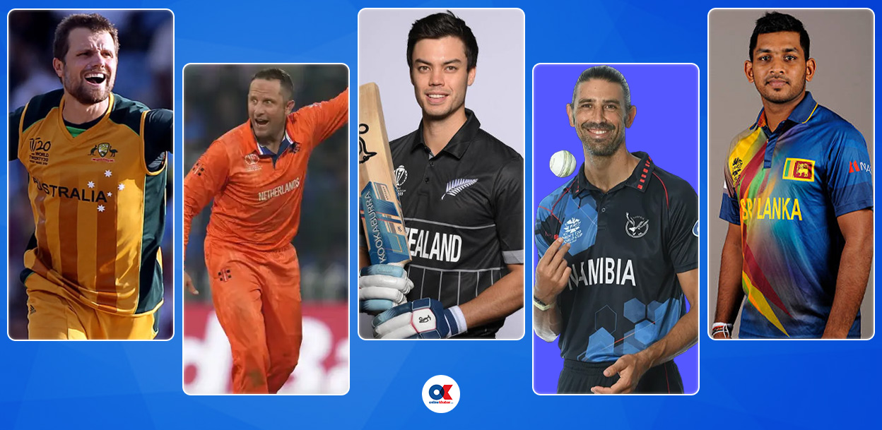 यी हुन् दुई फरक देशबाट टी–२० विश्वकपमा खेलेका खेलाडी