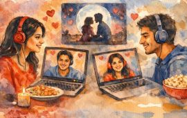 टाढा रहेका जोडीहरूका लागि भ्यालेन्टाइन्स डे रोमान्टिक बनाउने ४ तरिका