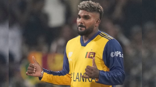 ह्यामस्ट्रिङ चोटका कारण वानिन्दु हसरंगा टी–२० विश्वकपबाट बाहिर