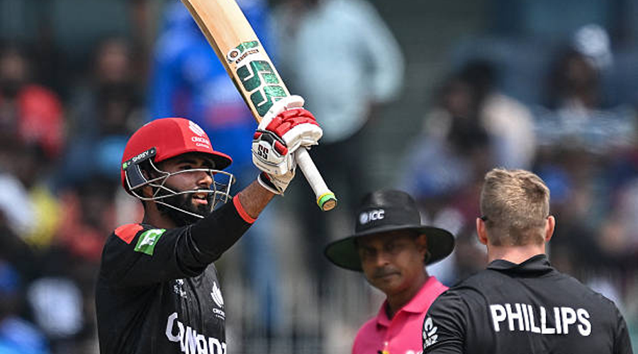 क्यानडाका सम्राले बनाए टी-२० विश्वकपमा कीर्तिमानी शतक