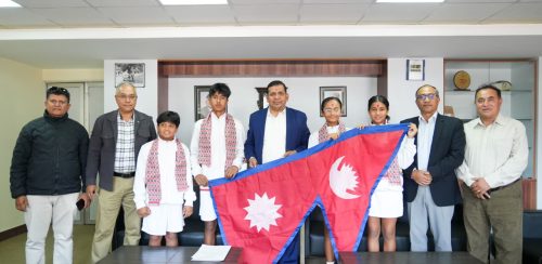 आईटीएफ डेभलपमेन्ट च्याम्पियनसिपका लागि नेपाली टेनिस टोली श्रीलंका प्रस्थान