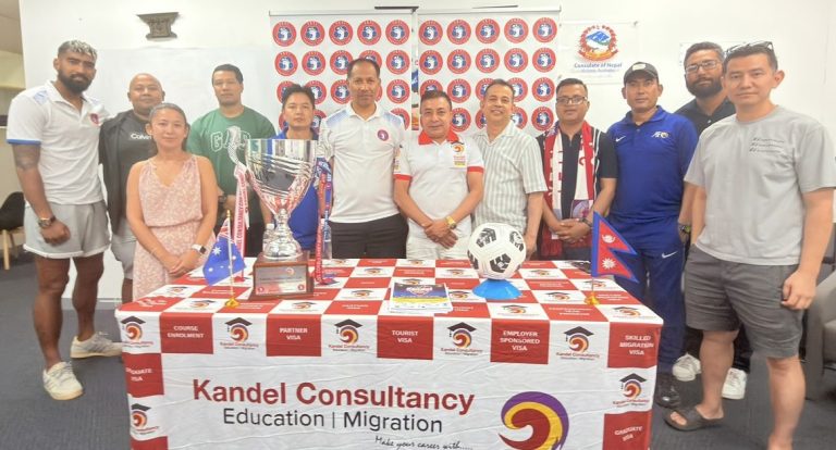 मेलबर्नमा १५औं कँडेल कन्सल्टेन्सी कप हुँदै