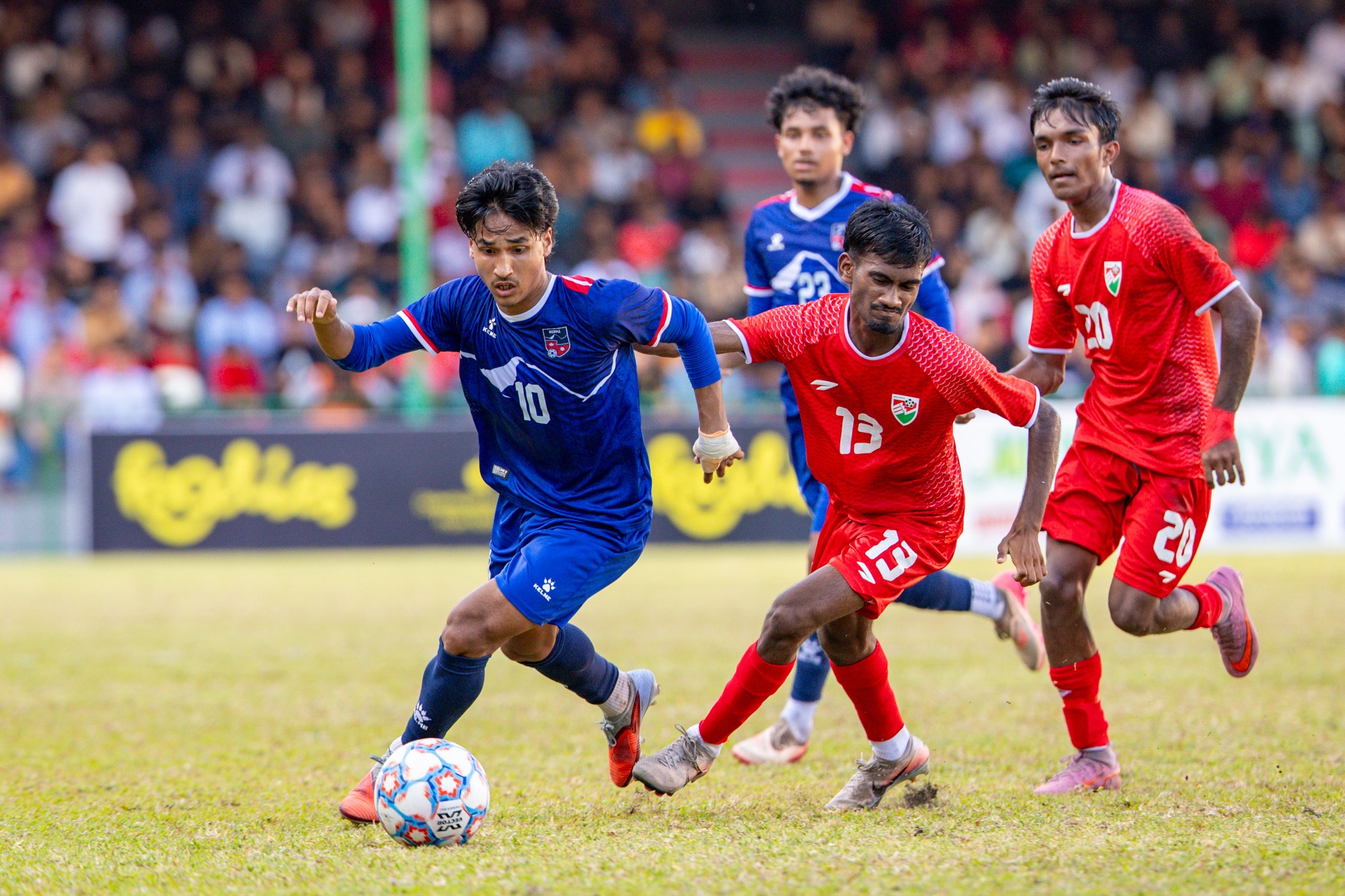 साफ यू-२० च्याम्पियनसिप : नेपाल समूह ए को विजेता बन्दै सेमिफाइनलमा