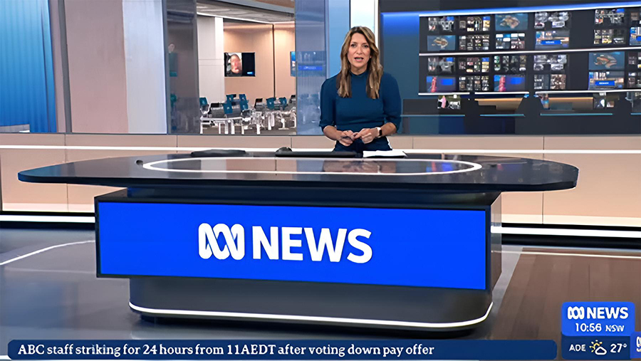 अष्ट्रेलियाको सरकारी सञ्चारमाध्यम एबीसीका २ हजार कर्मचारी हड्तालमा, बीबीसीका सामग्री प्रसारण  