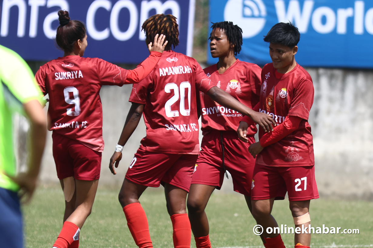 महिला लिगमा संकटा क्लबको विजयी सुरुवात