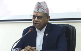 मन्त्रालयमा फाइल अड्किने गुनासो छ, कार्यतालिका बनाएर काम गर्नुस् : कानुनमन्त्री