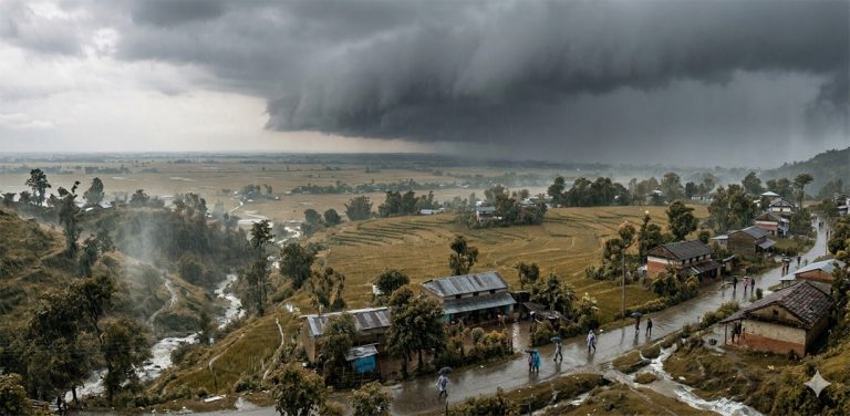 बिहारबाट नेपाल प्रवेश गर्दै पानी पार्ने प्रणाली, कहाँ पर्ला बढी प्रभाव ?