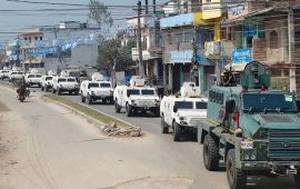 सर्लाहीमा बख्तरबन्द गाडीसहित नेपाली सेनाको गस्ती