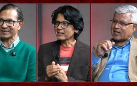 ‘ओलीले पद छाड्नुपर्छ, गगनले पर्दैन’