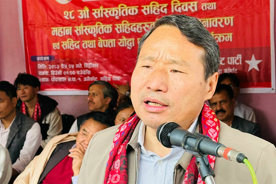 नेकपा धुलो टक्टकाएर फेरि उठ्छ : पुन