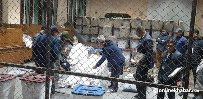 भक्तपुर-२ को मतगणना सुरु