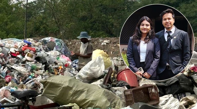 रूपन्देहीको डन्डा खोलामा अव्यवस्थित डम्पिङ : तीन तहका सरकारविरुद्ध सर्वोच्चमा रिट