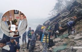 धादिङ बस दुर्घटना कार्यदल प्रतिवेदन : यान्त्रिक खराबी देखिएन, चालक थकित थिए