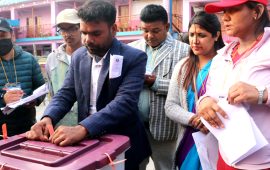 मतदानको निर्धारित समय सकियो