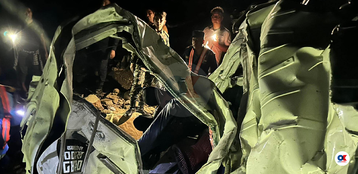 गोरखा माइक्रो दुर्घटना अपडेट : ७ जनाको मृत्यु, मृतक सबै भारतीय