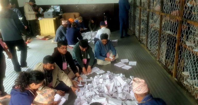 गुल्मी–१ मा मतगणना सुरु, कालिगण्डकी र चन्द्रकोटबाट प्रारम्भ