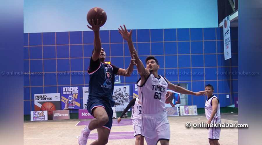 हिमालयन जाभा नेशनल बास्केटबल लिगमा आर्मी र गोल्डेनगेटको विजयी सुरुवात