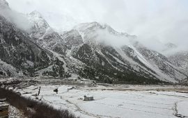 हुम्लामा वर्षा र हिमपात