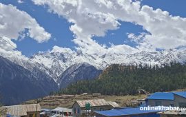 हुम्लामा मौसमसँगै खुल्यो हिमाल (१२ तस्वीरहरू)