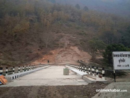 प्युठानमा पुलले जोड्दै झिमरुक–लुङ किनारका बस्ती  