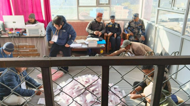 जुम्लामा मतगणना सुरु