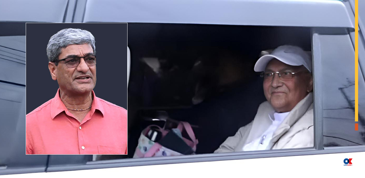 प्रहरी हेडक्वाटरमा रातभर परामर्श, झिसमिसेमै ओली–लेखक पक्राउ