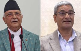 ओली र लेखकको स्वास्थ्य परीक्षण गर्ने तयारी