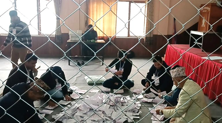 काभ्रे-२ मा मतगणना सुरु