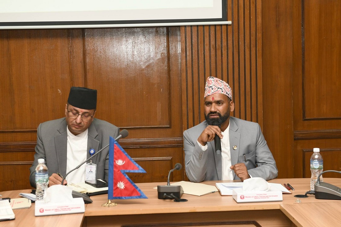 संस्कृति, पर्यटन तथा नागरिक उड्डयन मन्त्री पौडेलले गरे पदभार ग्रहण
