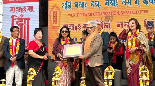 वरिष्ठ मुटुरोग विशेषज्ञ डा. कोजु सम्मानित