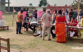 महोत्तरीमा साढे ४० प्रतिशत मतदान