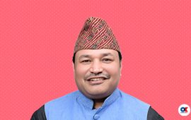 पर्सा क्षेत्र नं. २ का नेकपा उम्मेदवार मनोज चौधरी पक्राउ