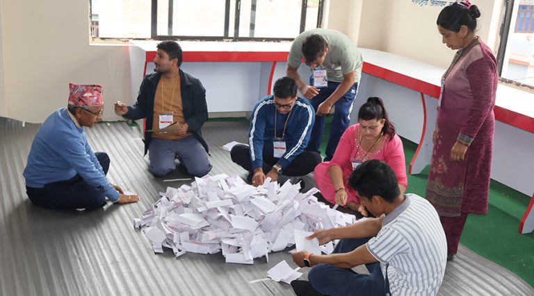 बागलुङ-१ मा मतगणना सुरु