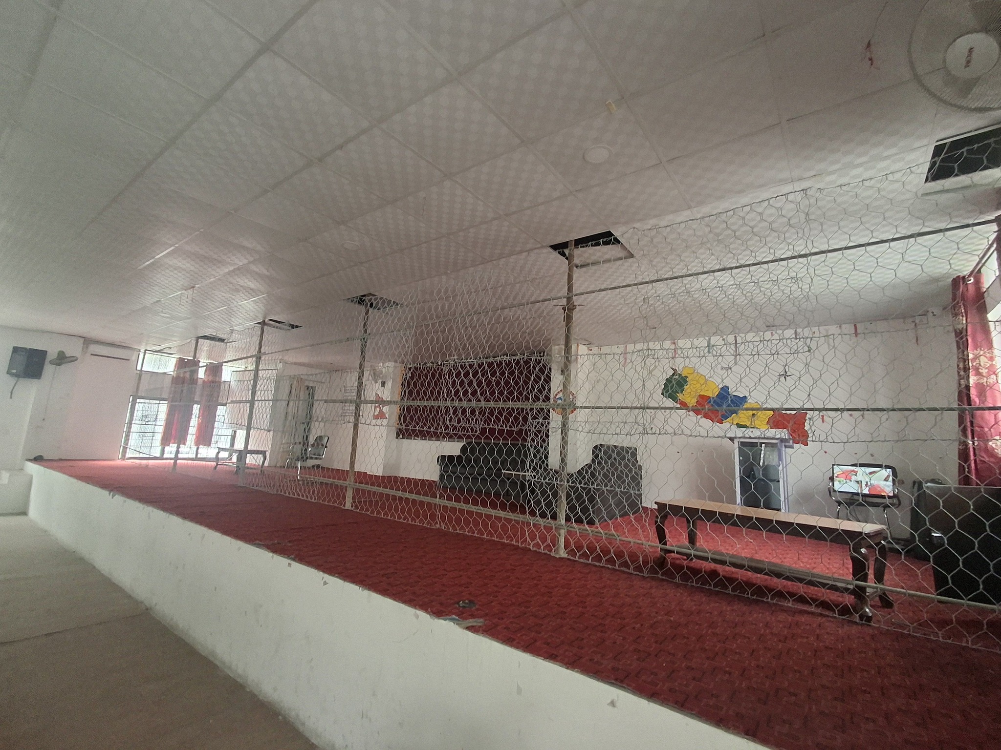 म्याग्दीमा सीसीटीभी र तारजालीसहितको मतगणनास्थल तयार