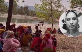 माया आश्रय लिन माइती गएकी थिइन्, छोराछोरीसहित भेरीमा हेलिइन्