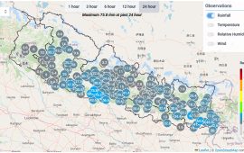 पाल्पामा सबैभन्दा बढी पानी, मौसममा क्रमिक सुधार