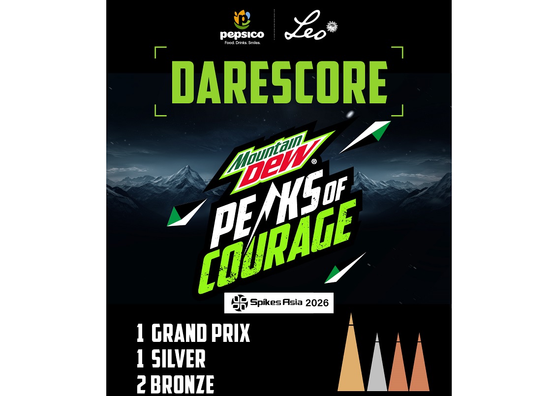 माउन्टेन ड्यु नेपालको ‘पिक्स अफ करेज’ अभियानले जित्यो ग्रान्ड अवार्ड