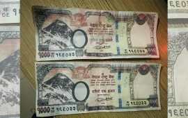 बागलुङमा धमाधम भेटिँदै एउटै नम्बरका एक हजारका नक्कली नोट