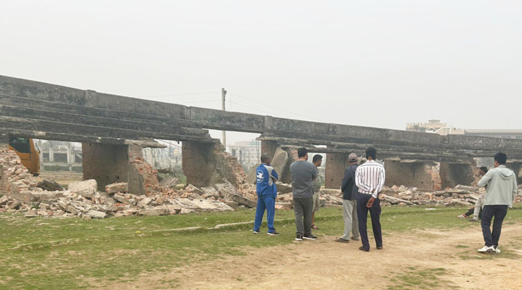 वीरगञ्जको नारायणी रंगशालाको पुनर्निर्माण सुरु